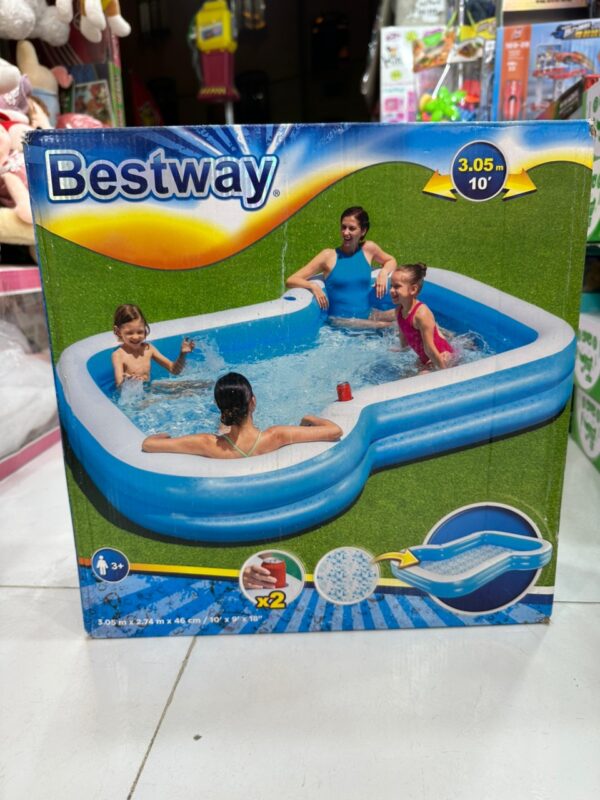 استخر بادی بزرگ خانوادگی مدل bestway 54321